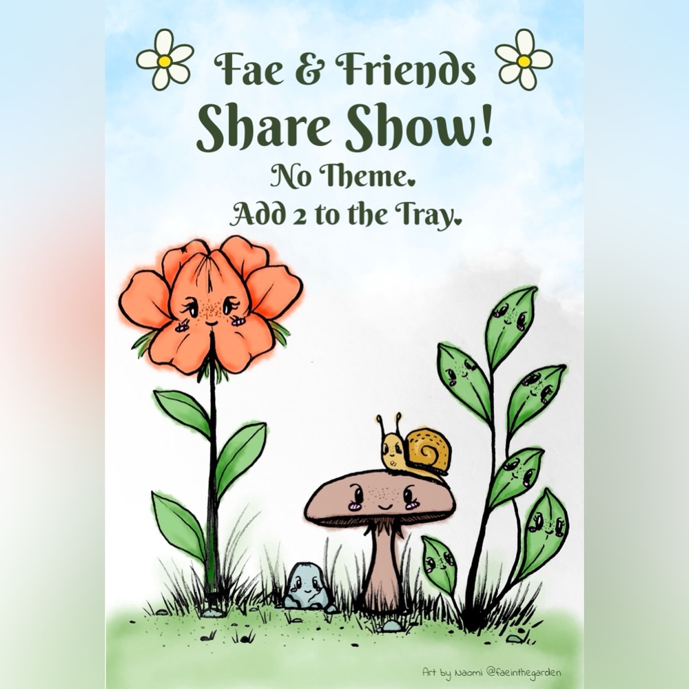 ✨Like for notification! Fae & Friends Share Show – Add 2 to the Tray and Stay!🌸